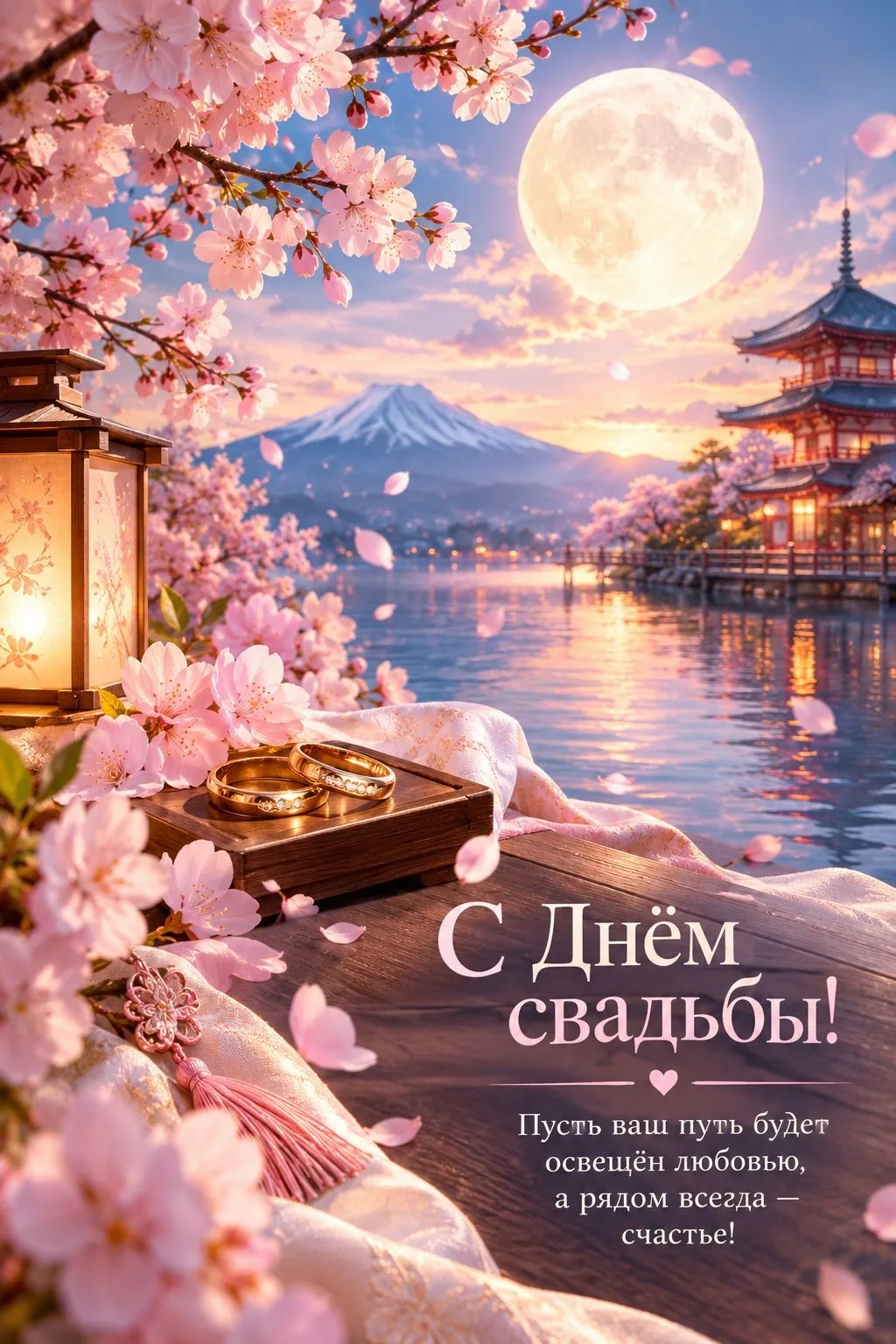 ❤️ Открытки с Днем Свадьбы