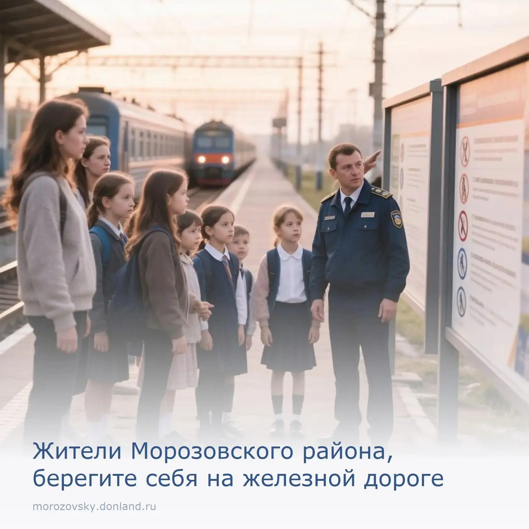 Железная дорога — это не место для игр и прогулок. Высокие скорости поездов создали мно...