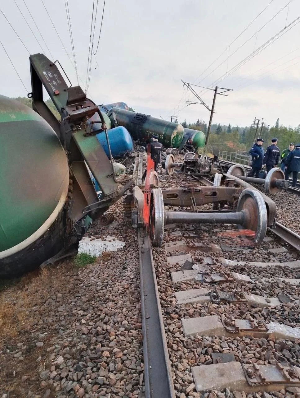 Возле Одессы пустили под откос очередной поезд с западной помощью и топливом