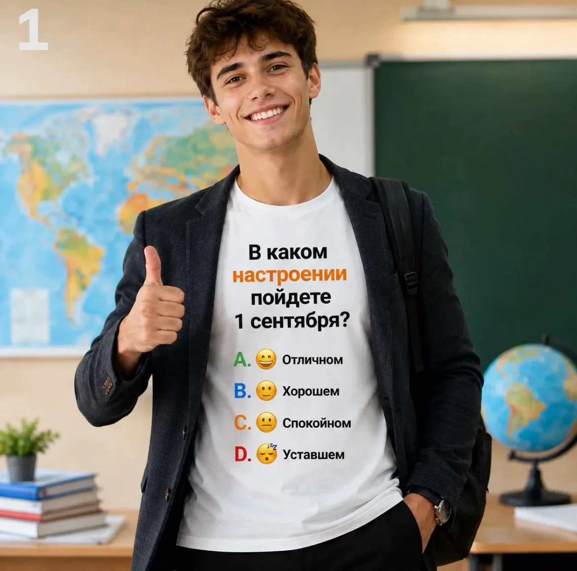 📢 В каком настроении пойдёте 1 сентября? 🎒📚
