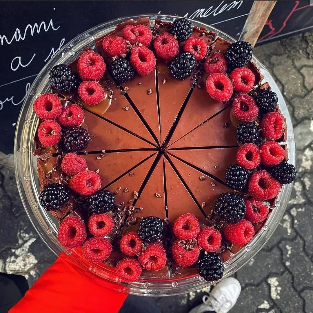 Малиновые тортики ❤️