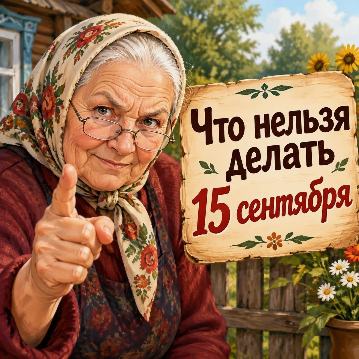 🚫 Что нельзя делать 15 сентября