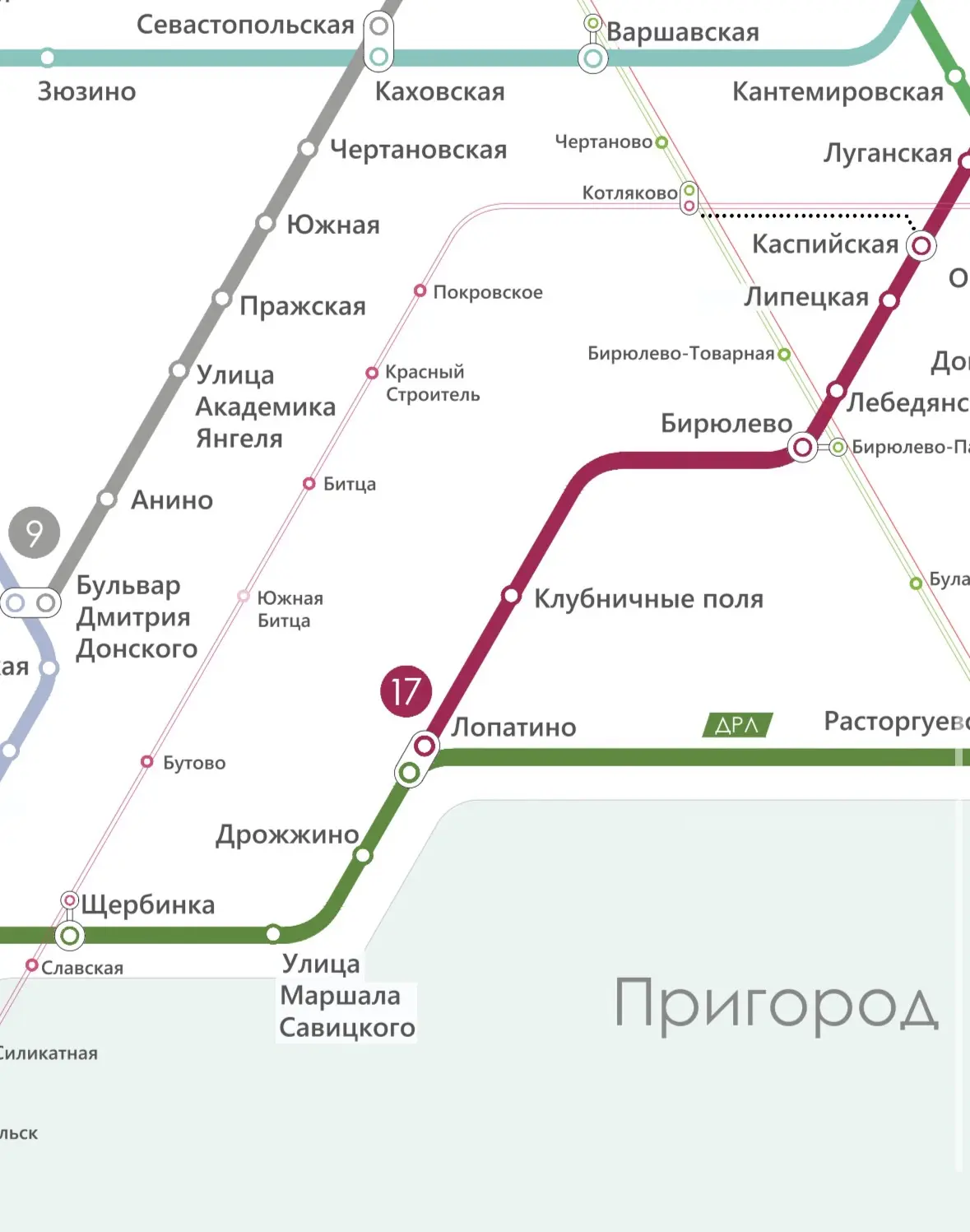🚇 Снова про метро в Дрожжино.