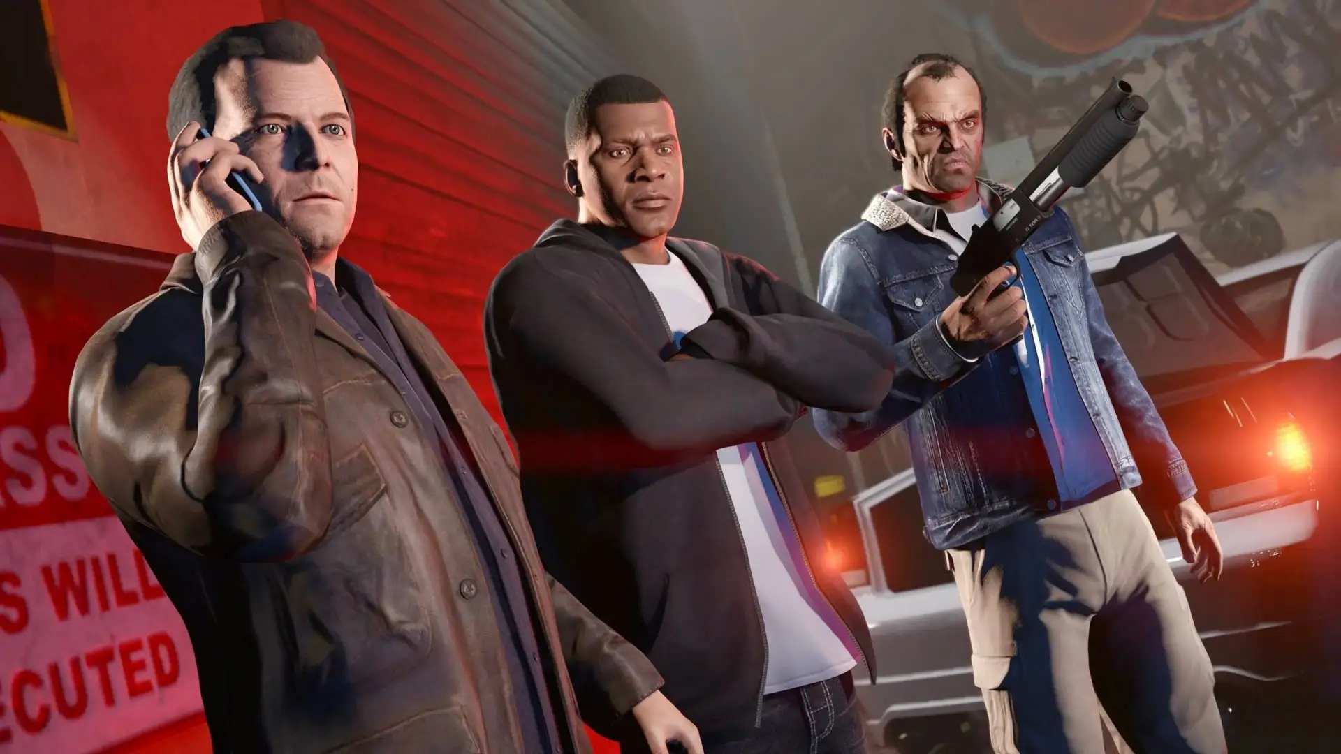 В GTA 5 главные герои убивают как минимум 726 человек!