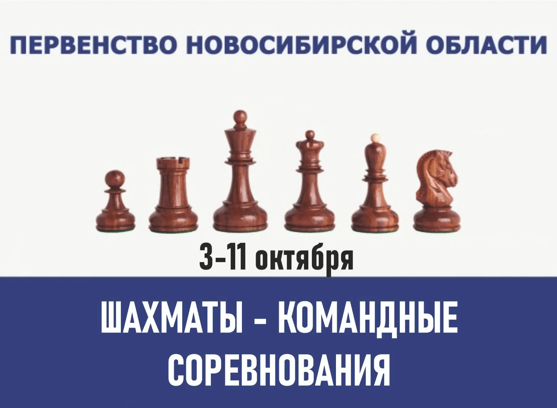 ♟Первенство Новосибирской области по шахматам в дисциплине «шахматы – командные соревно...