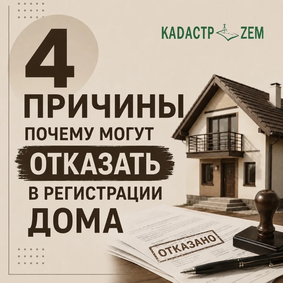 🏡 Почему могут ОТКАЗАТЬ В РЕГИСТРАЦИИ ДОМА