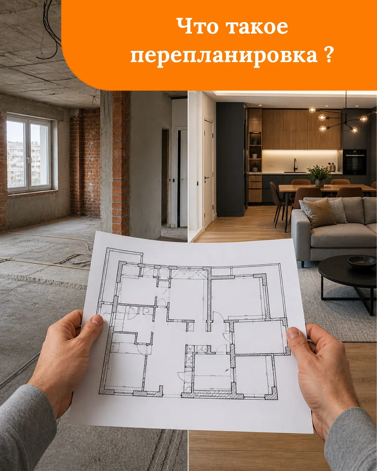 ◾️Про перепланировки