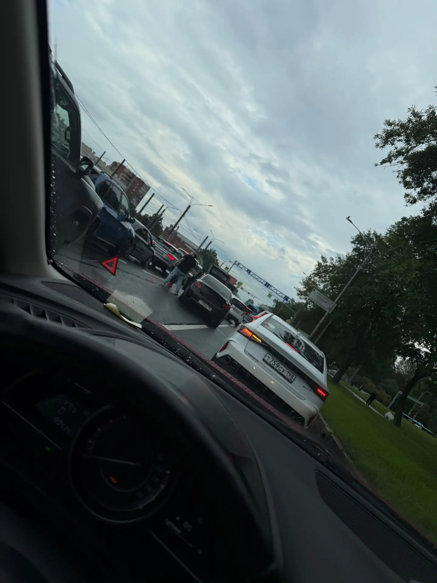 На Стачек у континента авария
