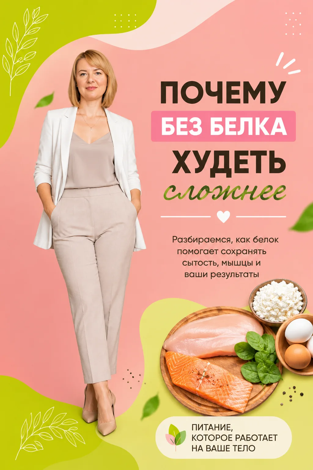 Когда женщина начинает снижать вес, очень часто её первая мысль: «Надо просто есть поме...
