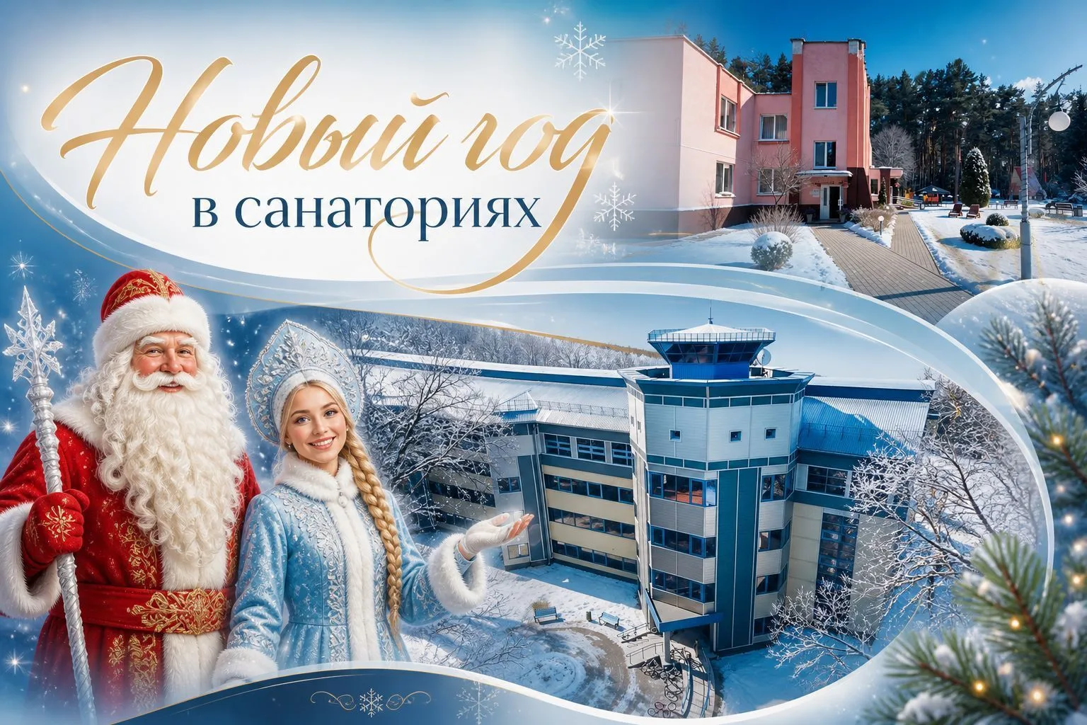 ✅Старт продаж: Новый год в санаториях Беларуси