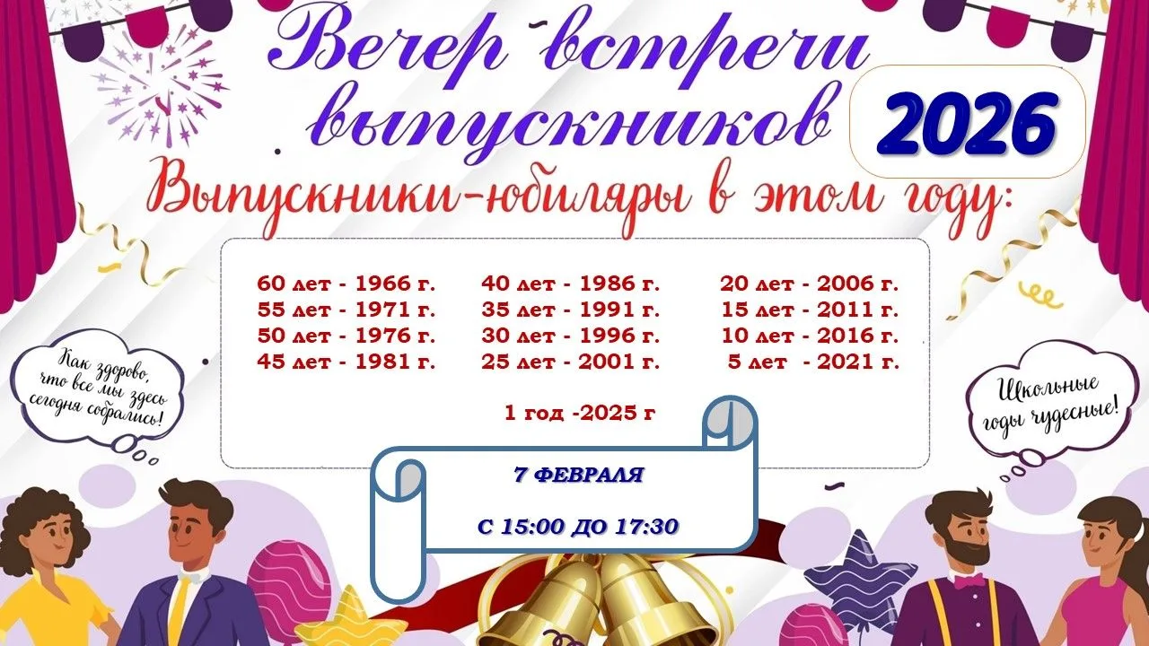 Дорогие друзья, выпускники школы №10 города Лиски! Пришло время вспомнить школьные годы и встретитьс