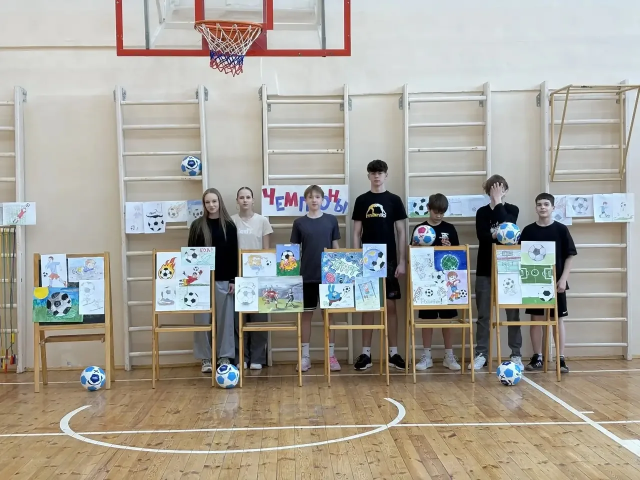 Творческая выставка на футбольную тему ⚽️