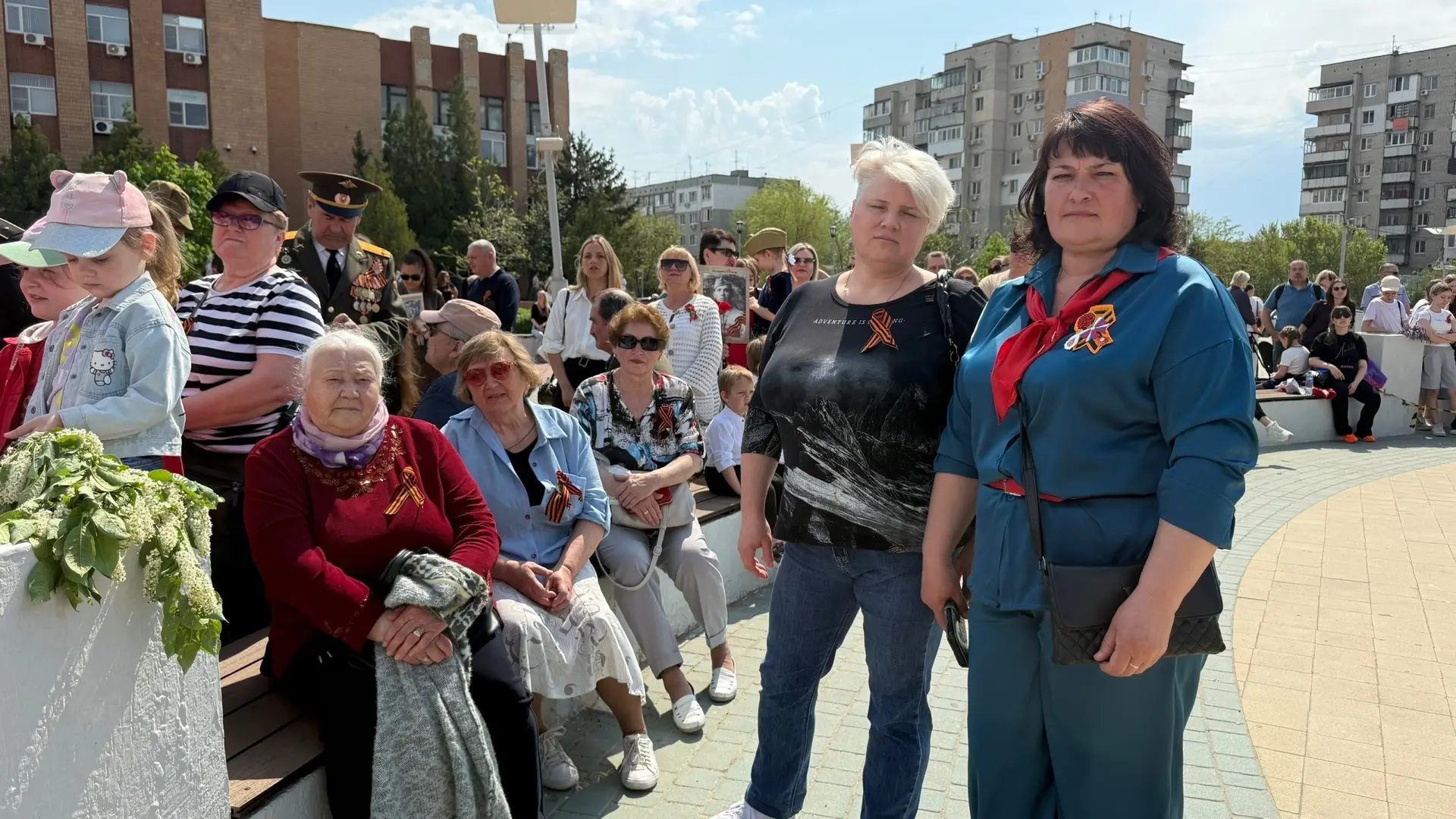 🎖️ 9 мая на площади 40 лет Сталинградской битвы прошел митинг, посвященный 81-й годовщине Победы в В