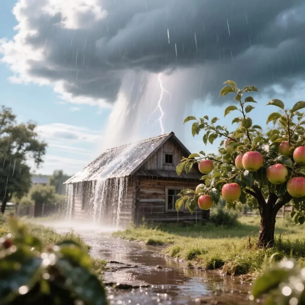 ⛈ Циклон принесет на Кубань грозовые дожди 23 мая.   На Краснодарский край продолжает влиять северна