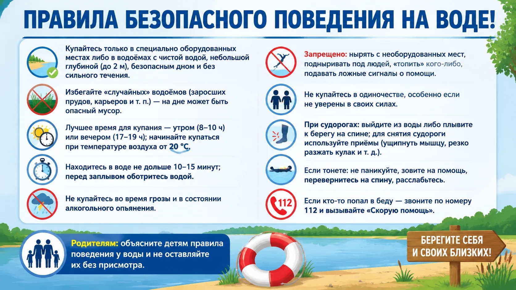 🌤 БЕЗОПАСНОЕ ЛЕТО