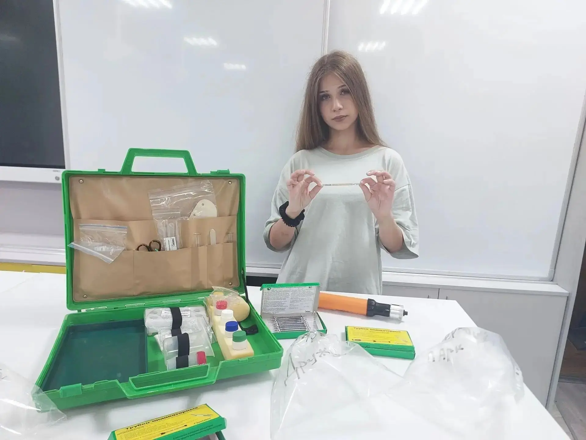 ⚡️Как школьники Амурской области проводят исследования качества воздуха в городских парках