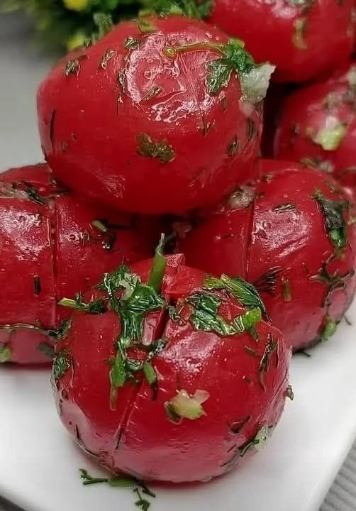 МАЛОСОЛЬНЫЕ ПОМИДОРЫ С ЧЕСНОКОМ В ПАКЕТЕ 🍅🍅🍅