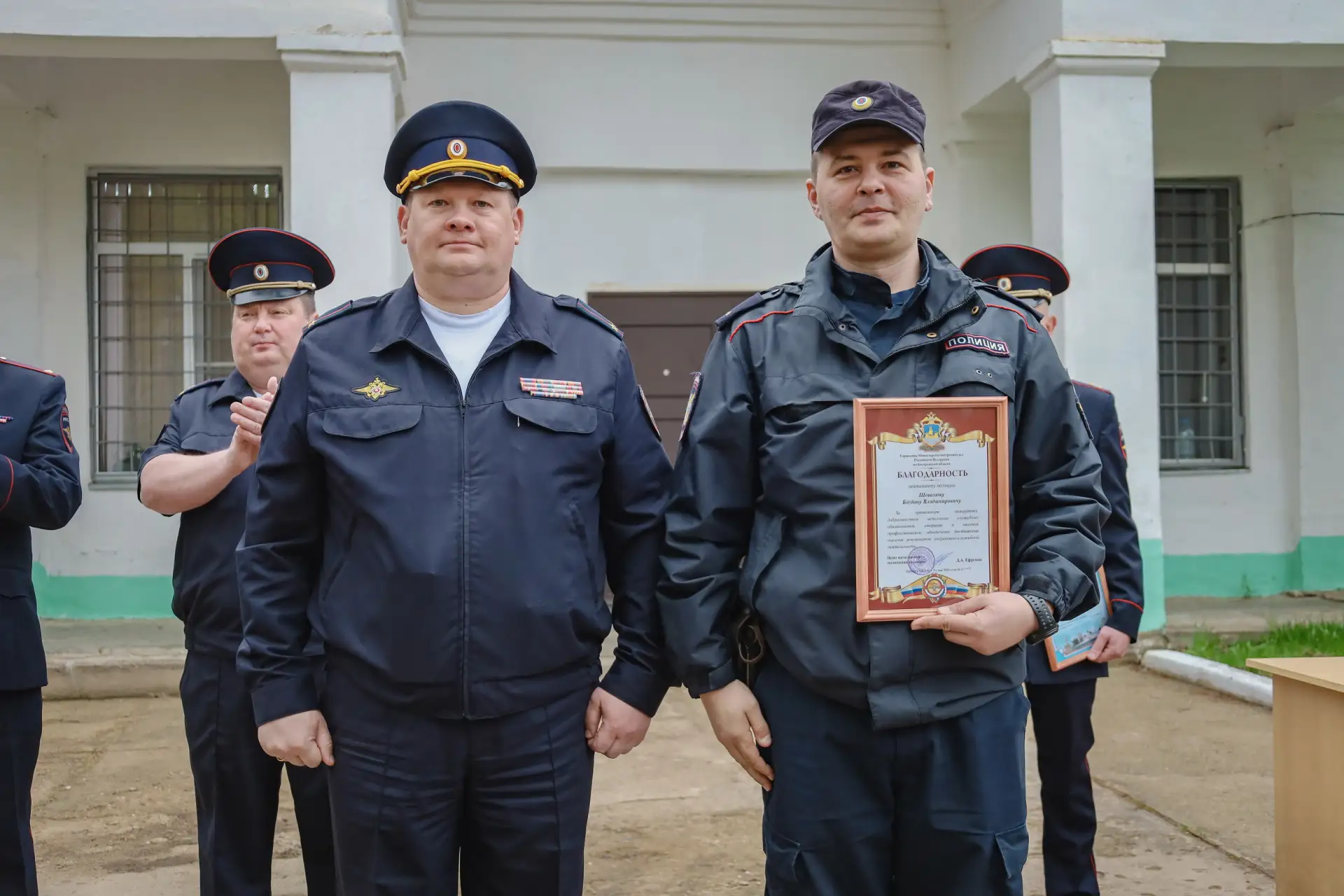 Более 1000 конвоев без единого происшествия: костромские полицейские получили ведомственные награды 