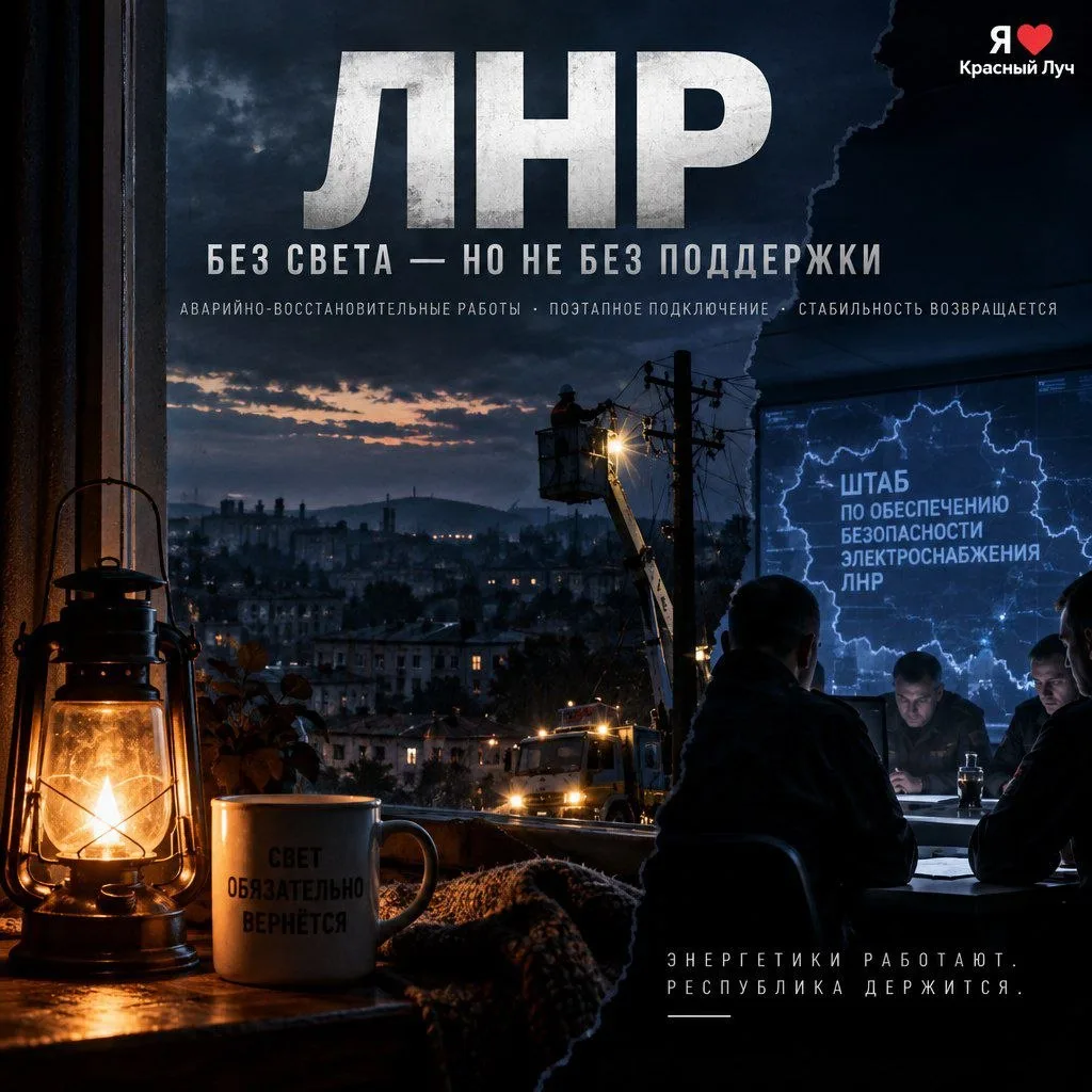 ❗Свет начал появляться в ЛНР