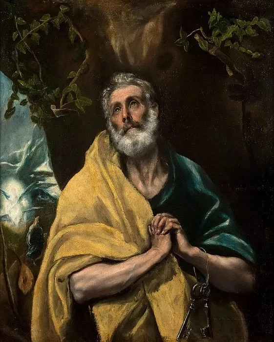 Эль Греко, «Слёзы святого Петра» (ок. 1587–1596)