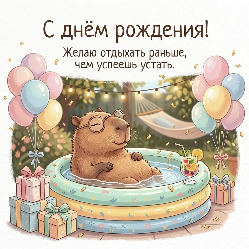 С днём рождения!🥳