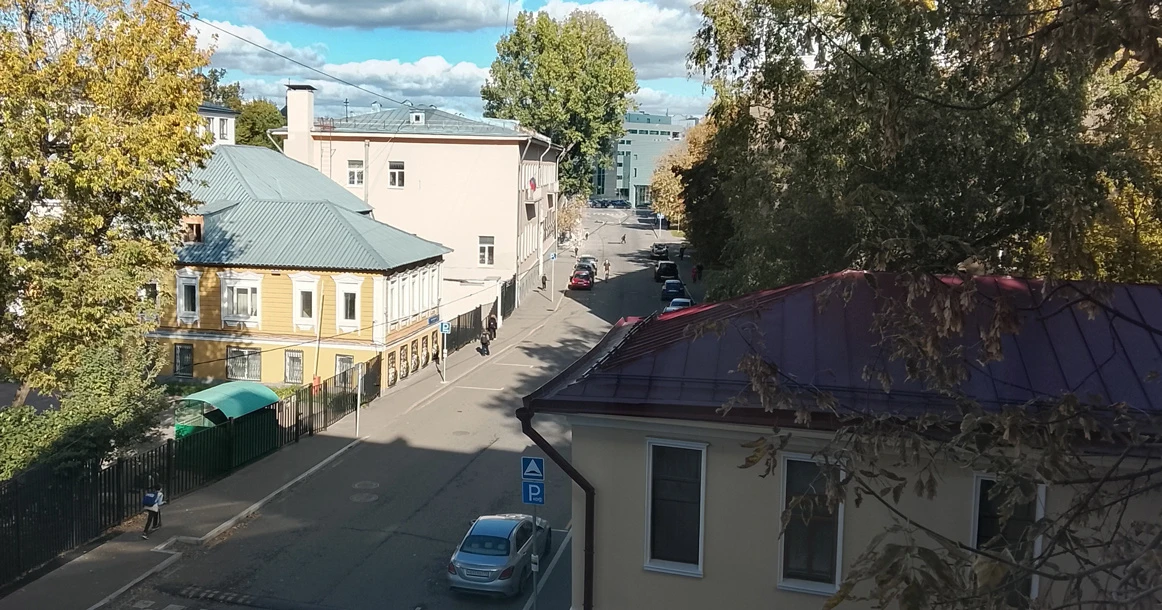 Вид из моего окна: на Товарищеский переулок