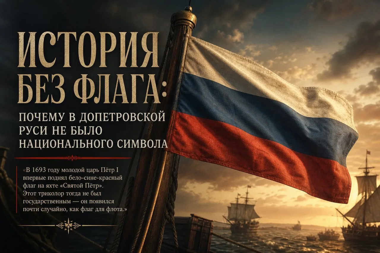 История без флага: почему в допетровской Руси не было национального символа