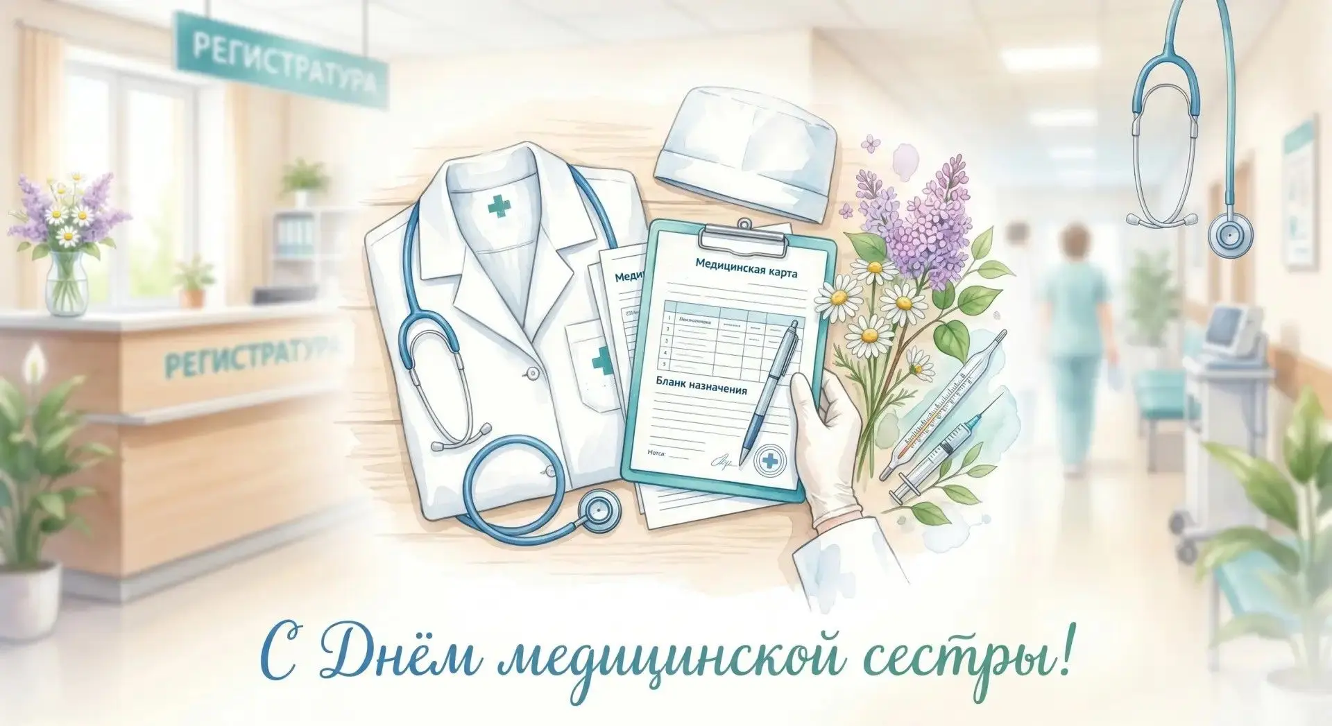 С Днём медицинской сестры! 💙

Дорогие наши медицинские сёстры! Сегодня ваш праздник.

Именно на вас