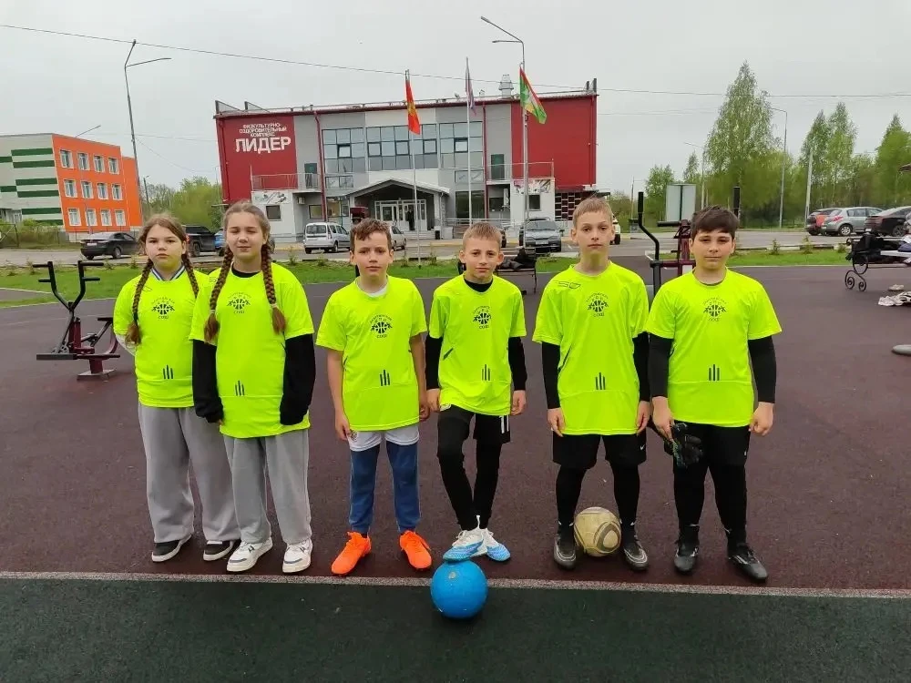 Наши ребята на футбольном поле! ⚽️🏆