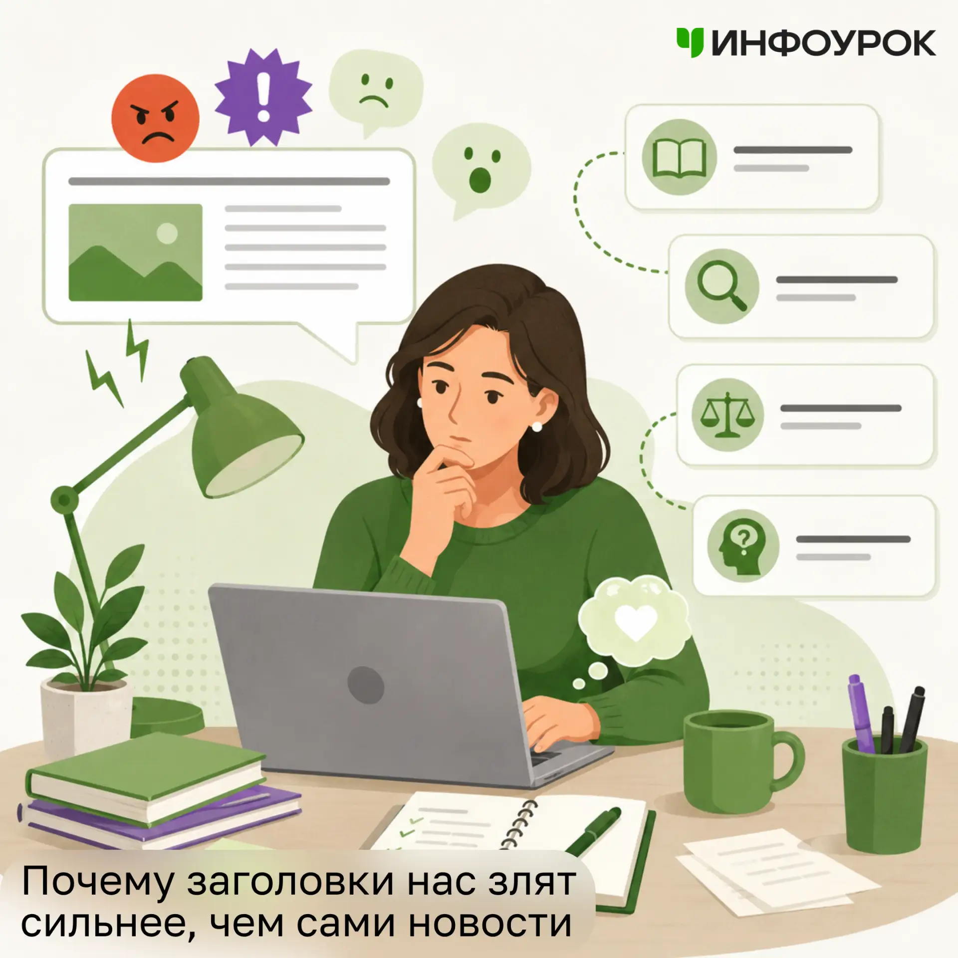 ⚠️ Заголовок может злить сильнее, чем сама новость. И это полезно обсудить с учениками