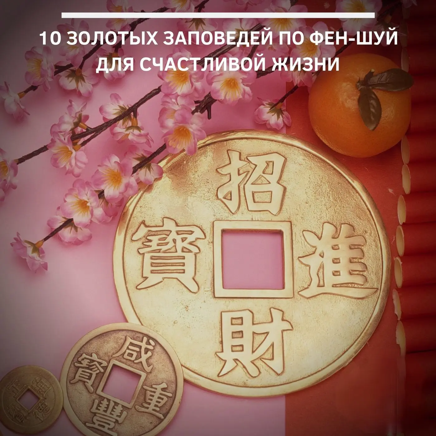 10 золотых заповедей по фен-шуй для счастливой жизни ☝🏻