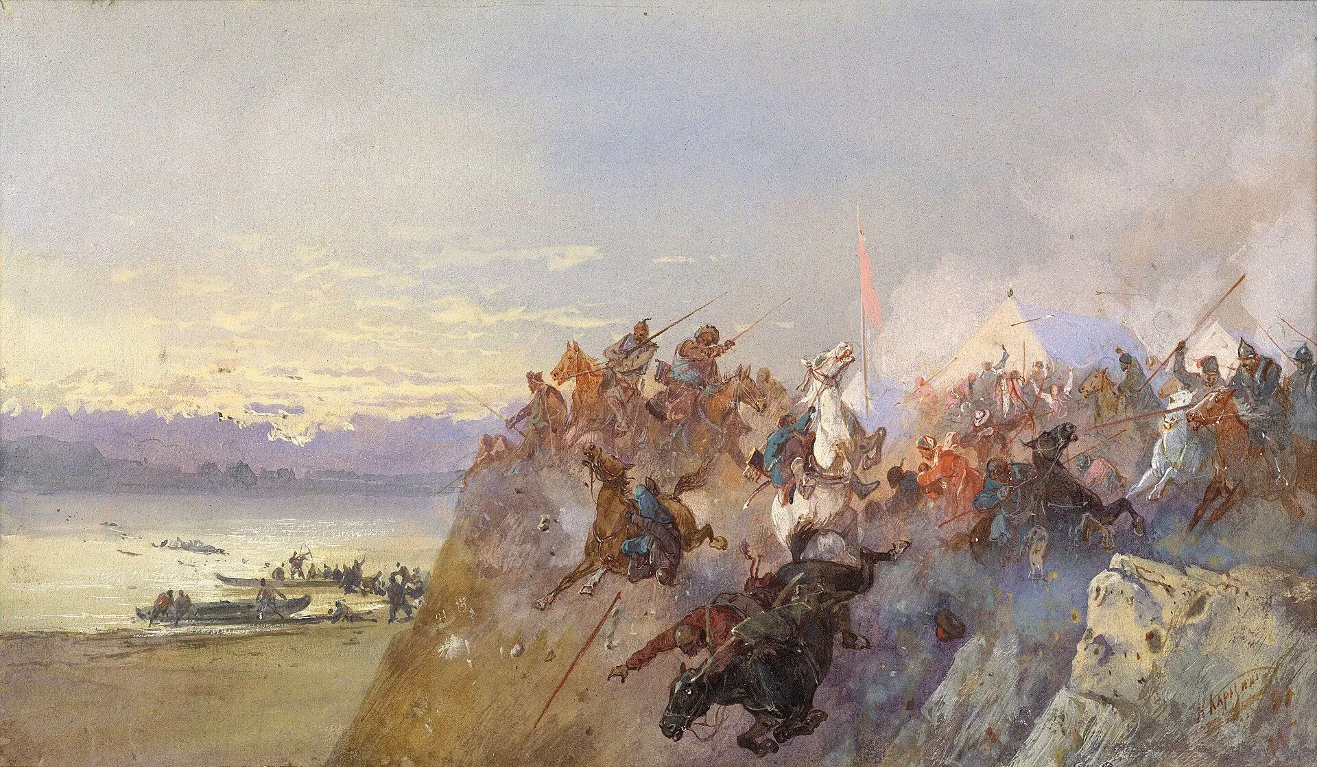 📌20 августа 1598 г. произошла битва на реке Ирмень, ныне находящейся на территории Орд...