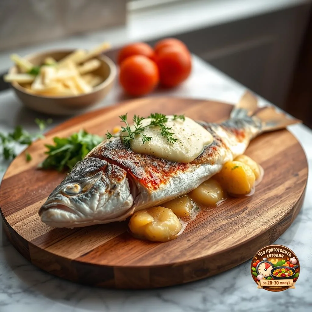🍽️ Нежная рыба с картофелем под сыром