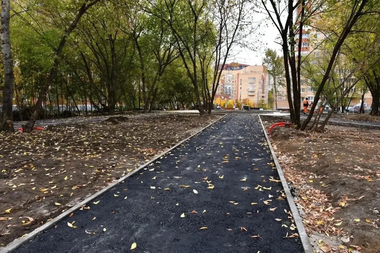 В Жуковском обустраивают новый сквер