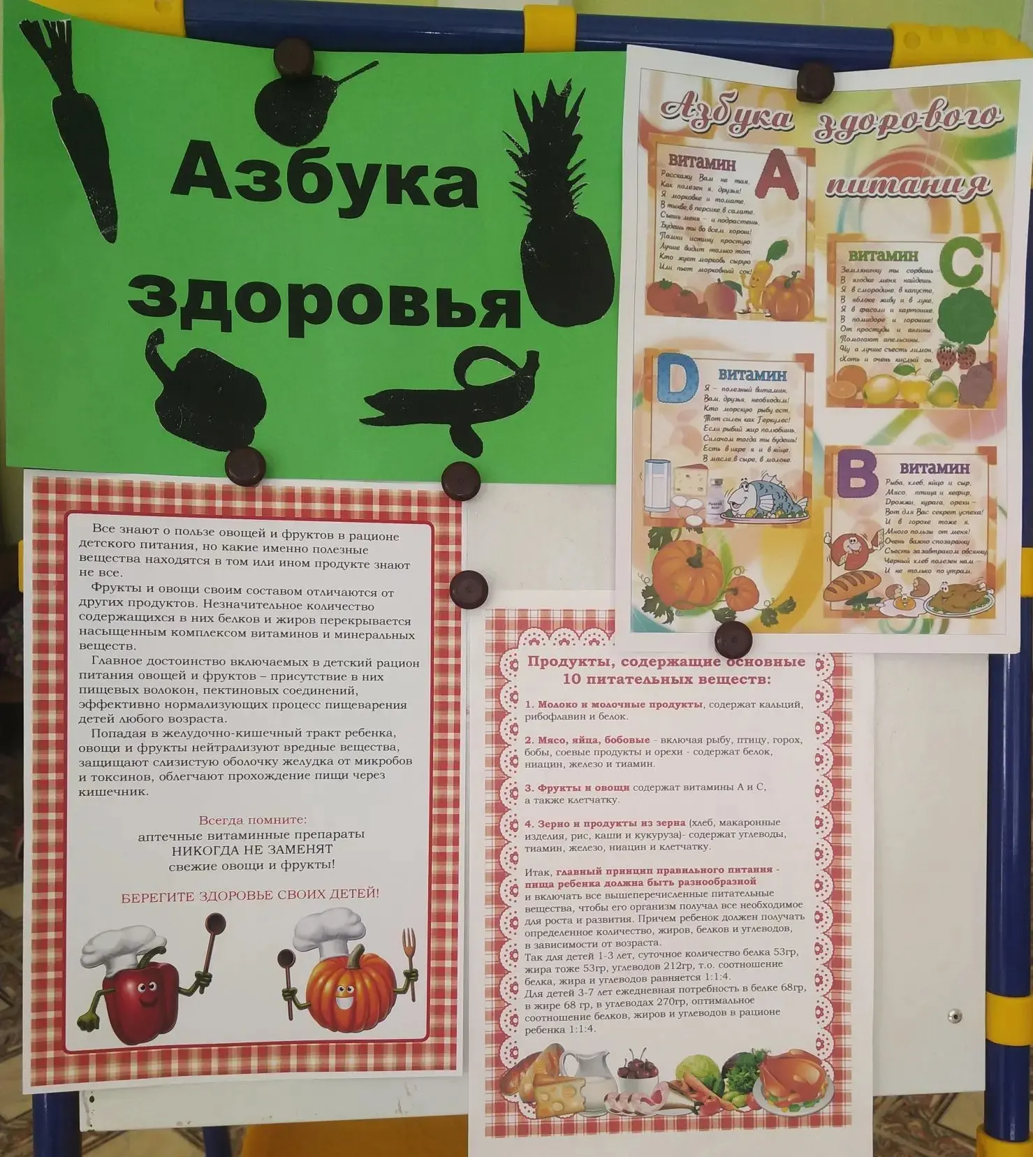 В средней группе прошло занятие «Азбука здоровья: где живут витамины?».

Сегодня воспитанники средне