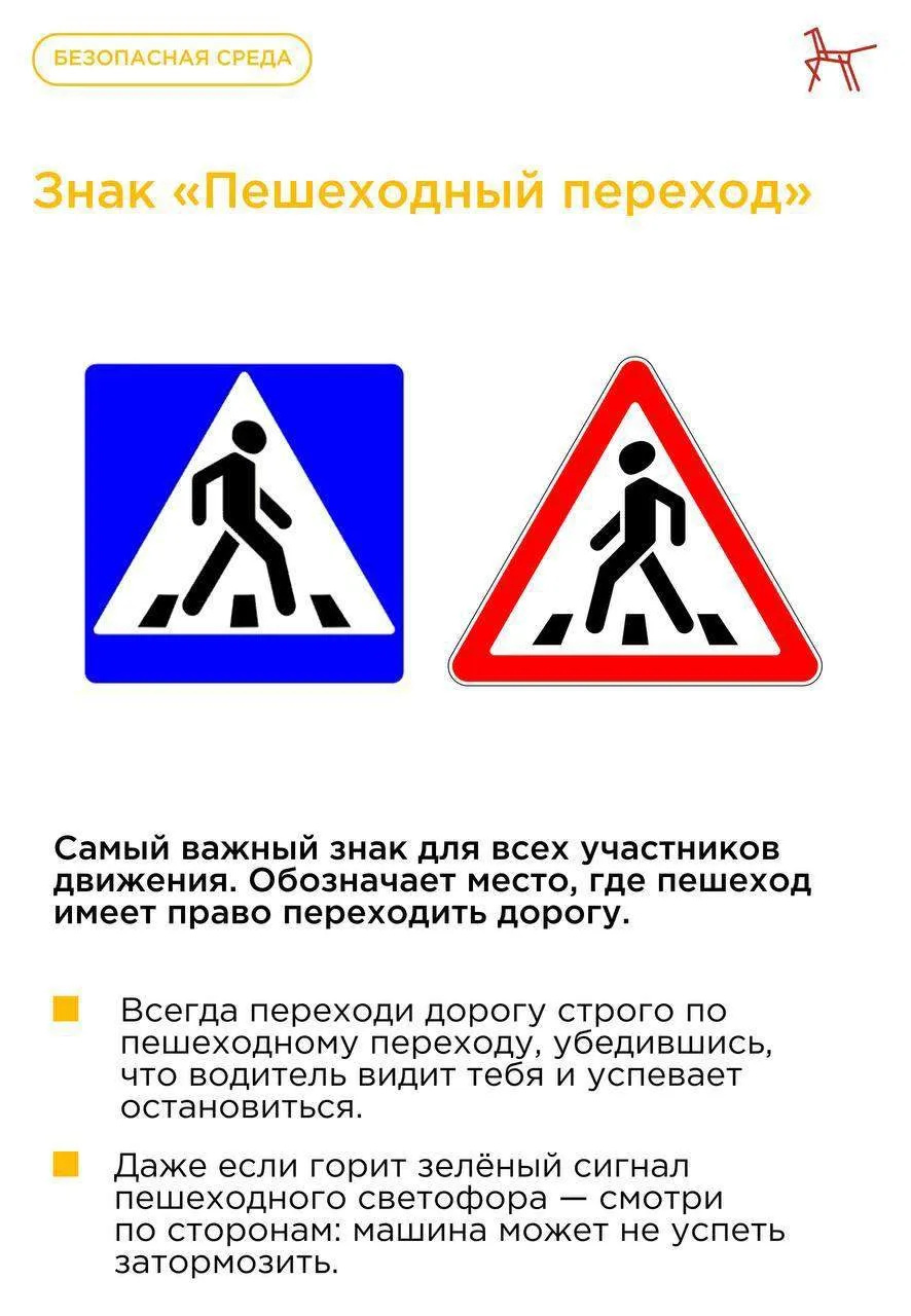 Дорожные знаки, которые должен знать каждый пешеход
Каждый водитель в автошколе изучает десятки доро