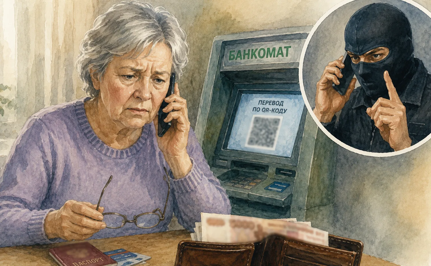 💸В Ставрополе пенсионерка поверила лжеправоохранителю и лишилась всех сбережений