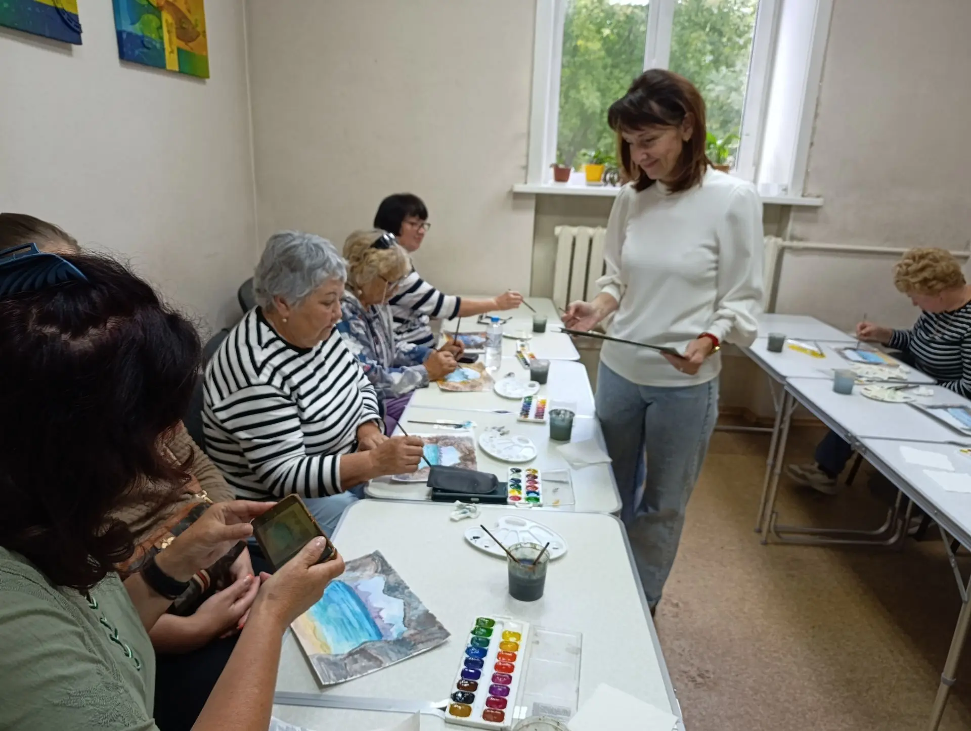 Привет уходящего лета или как акварель остановила мгновение...