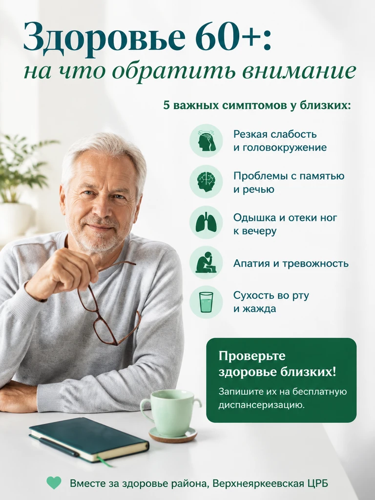 👵👴 Проверьте, как чувствуют себя ваши родители, бабушки и дедушки! 5 важных симптомов...