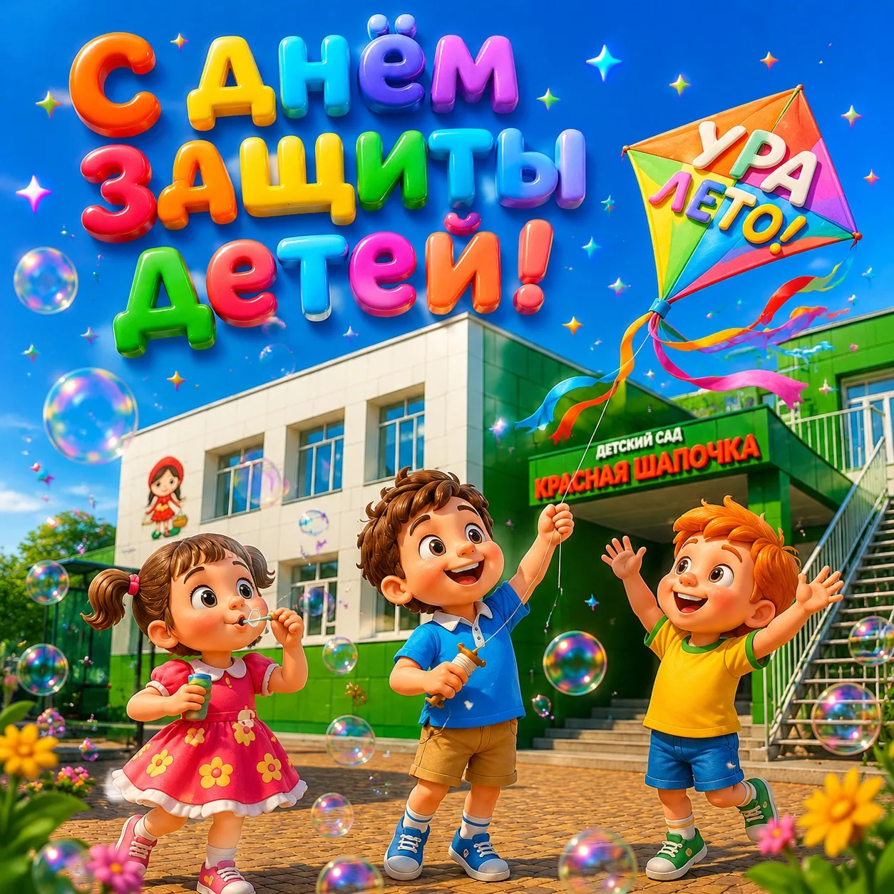 🧑‍🧑‍🧒‍🧒С Днём защиты детей!