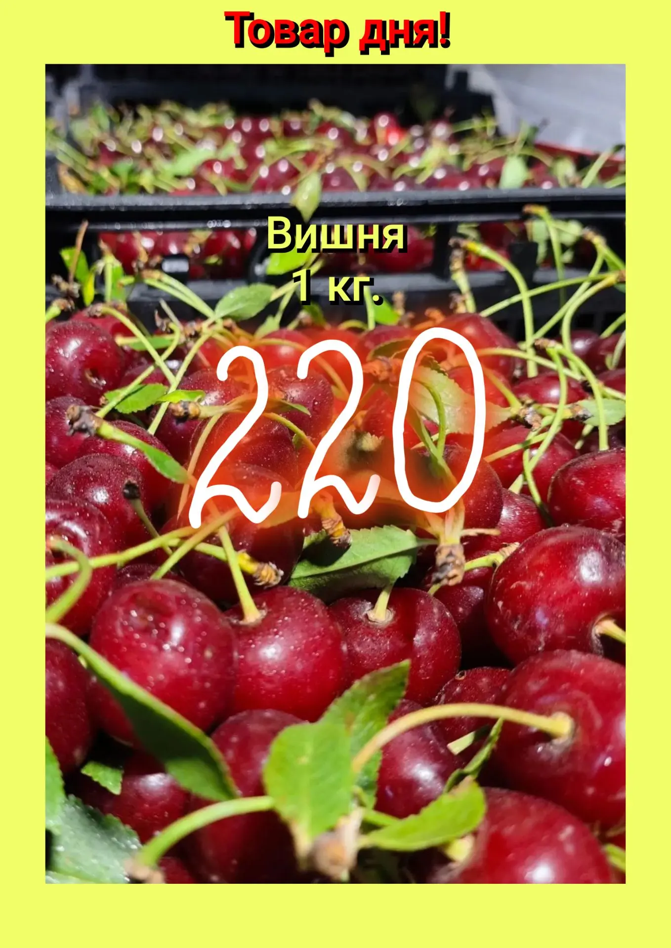 Дорогие покупатели!

Завтра, 22 июля, ожидаем пополнение ассортимента в «Деревеньке» 🥒🥬🍒
Приедет 