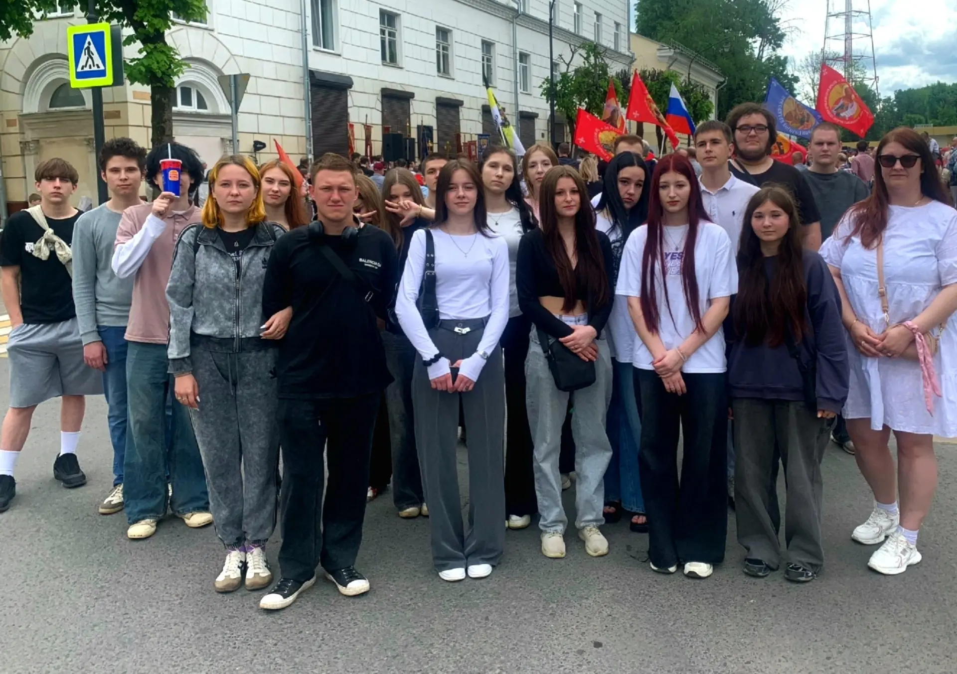 24 мая в День славянской письменности и культуры, студенты СмолАПО приняли участие в то...