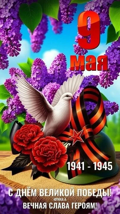 Дорогие друзья, с 9 Мая!