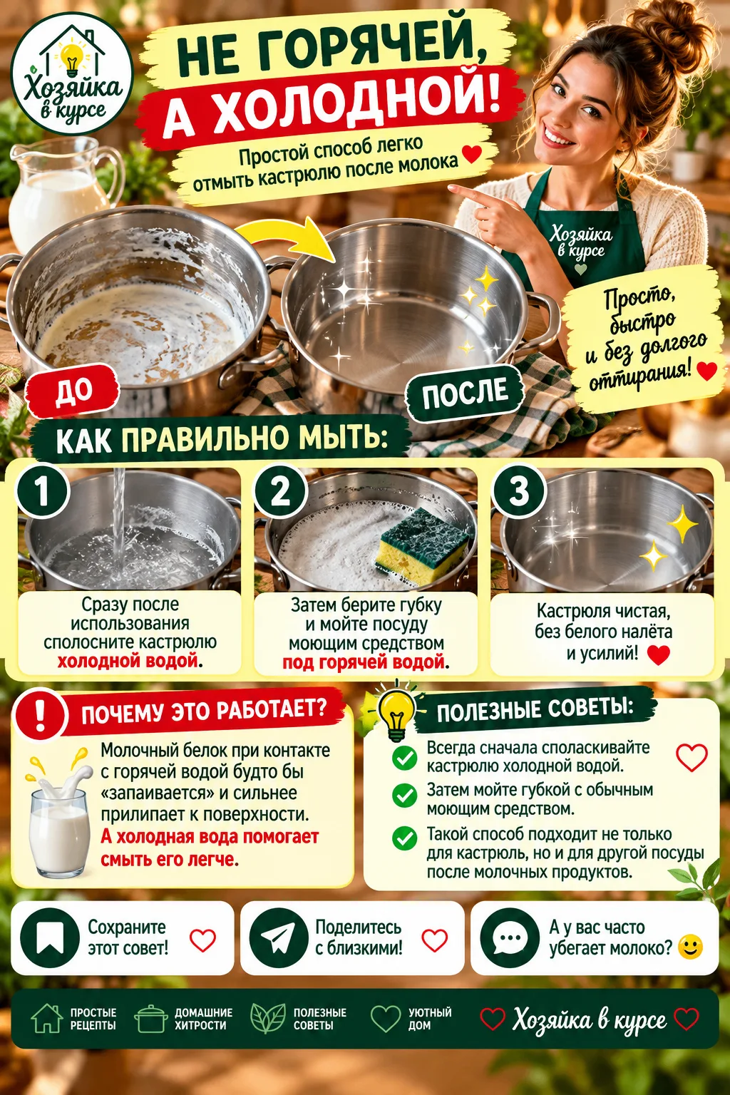 НЕ ГОРЯЧЕЙ, А ХОЛОДНОЙ!