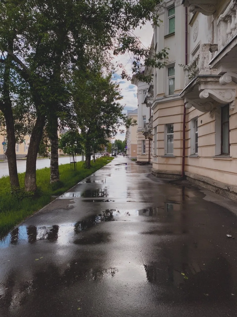 Город, умытый дождём в объективе Анны Чуб.