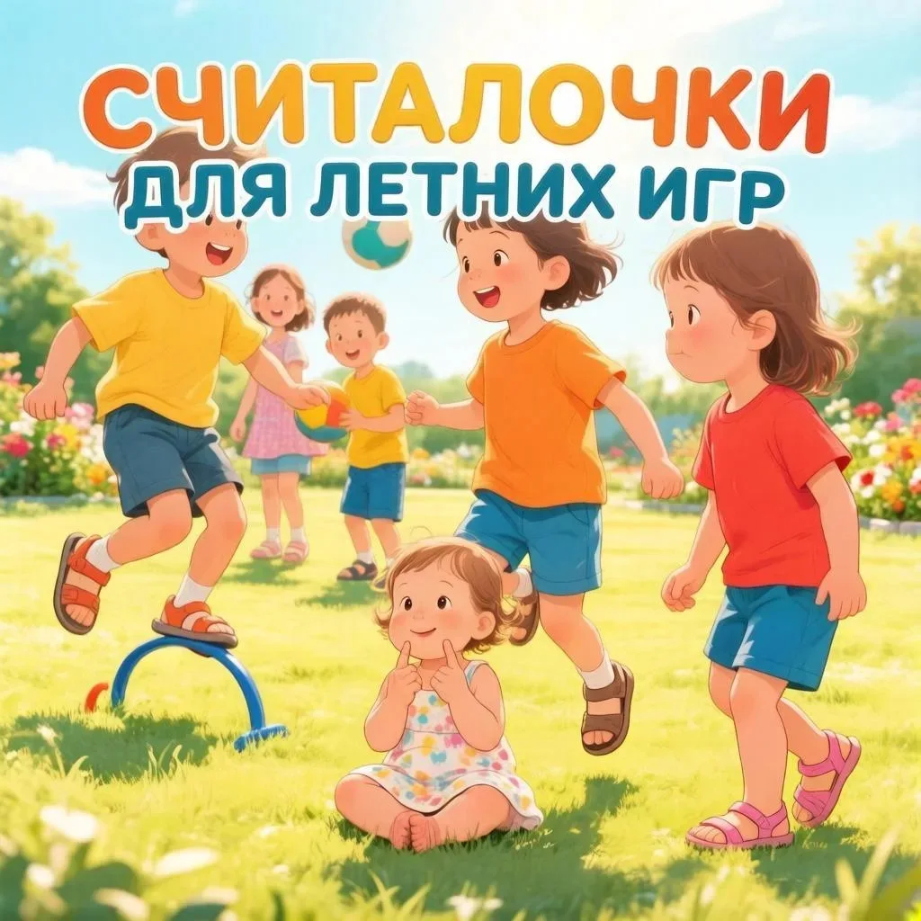 ☀10 СЧИТАЛОЧЕК ДЛЯ ЛЕТНИХ ИГР☀
Пчёлы в поле полетели, 
Зажужжали, загудели, 
Сели пчёлы на цветы, 
М