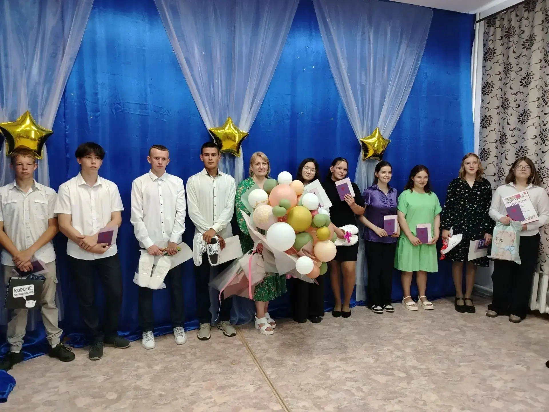 🎓26 июня 2026 года состоялась церемония вручения аттестатов ученикам 9 класса🎓