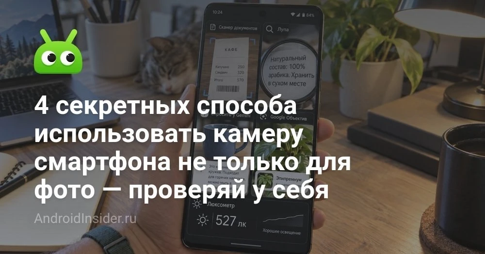 Скрытые функции камеры на Android смартфоне: что мы упускаем каждый день