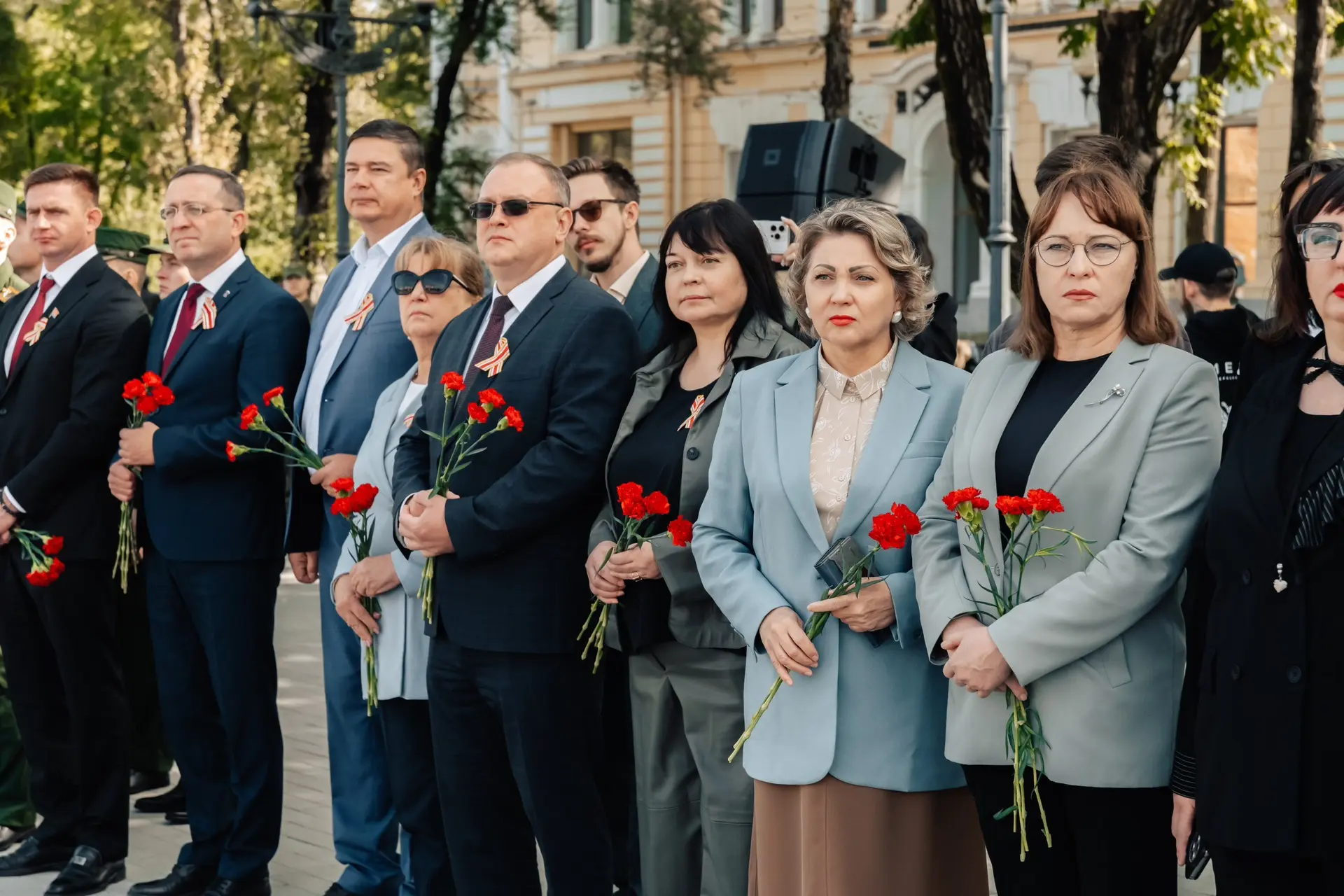 Вечный огонь в Благовещенске теперь горит постоянно: амурчане отметили День Победы над ...