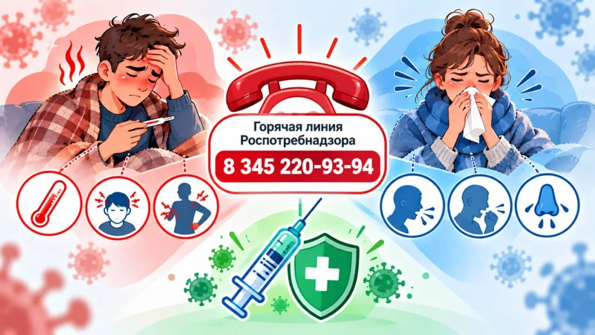Заболели, но не уверены чем? Уточните по горячей линии